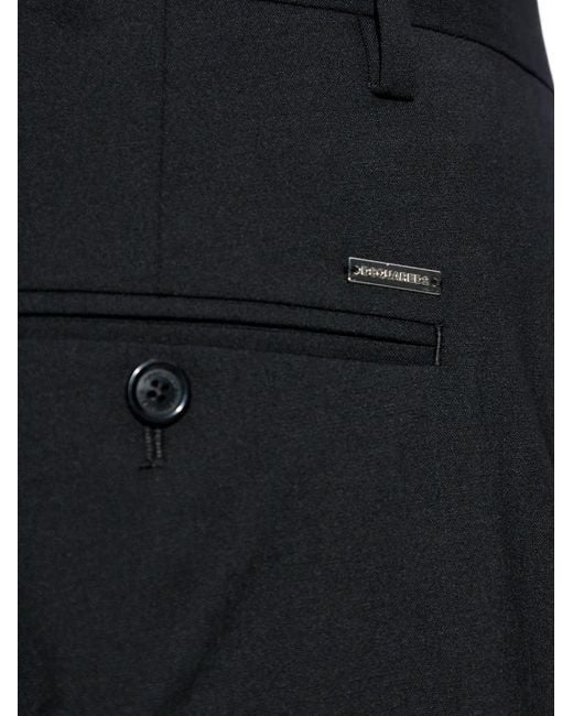 DSquared² Black Tailored Trousers for men