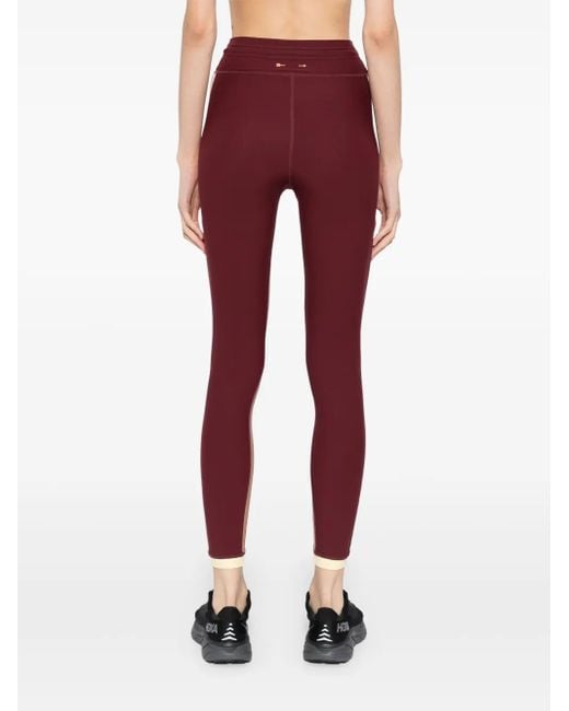 The Upside Red Trail 25In Midi Leggins