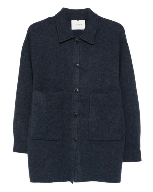 Lisa Yang Blue Julianne Cardigan
