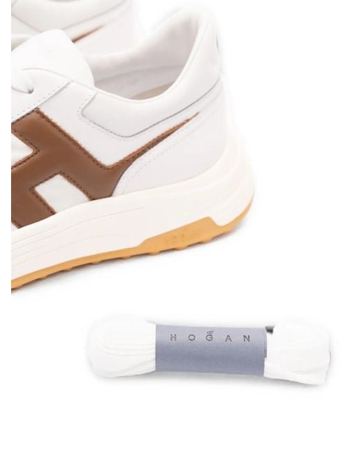 Hogan Sneakers Mit Logo-Patch in White für Herren