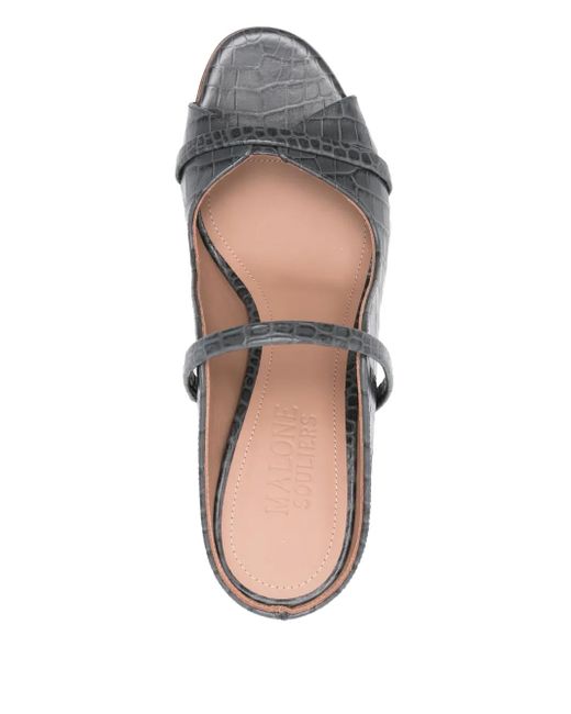 Malone Souliers Norah 70mm サンダル Gray