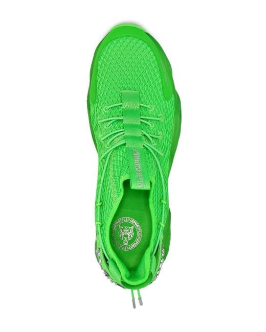 Philipp Plein Green Trainers