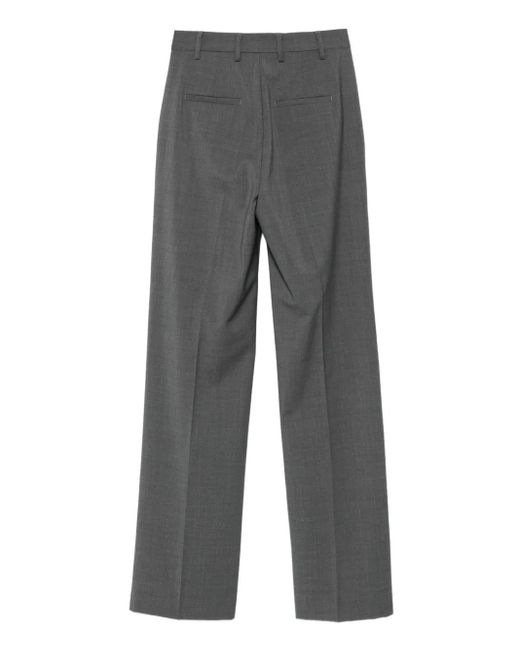 GIUSEPPE DI MORABITO Gray Wool Trousers
