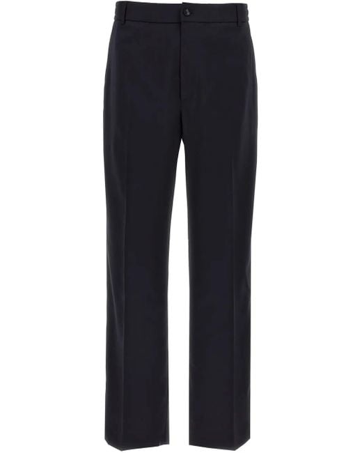 Moncler Pantalon Met Wijde Pijpen in het Blue voor heren