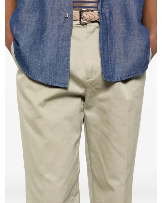 Barena White Drapier Varotto Trousers for men