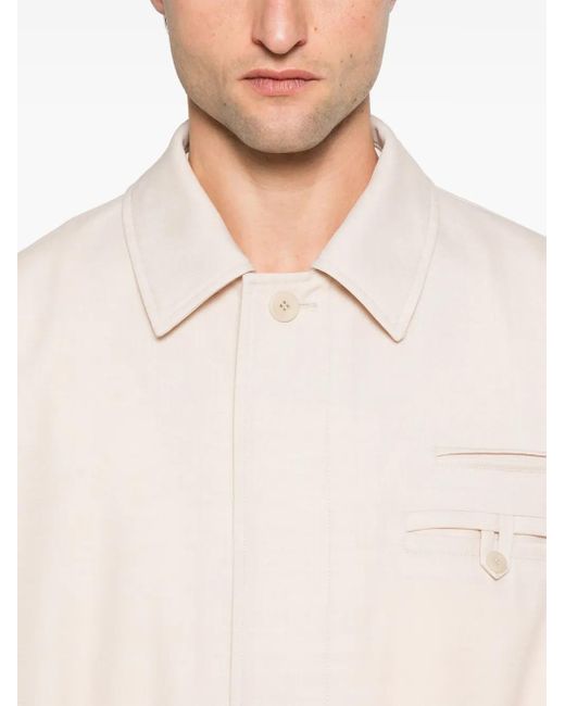 Jacquemus White The Melao Jacket for men