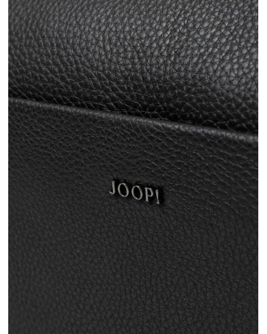 Joop! Black Top-Handle Leather Briefcase for men