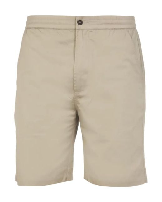Universal Works Natural Pocket Bermuda Shorts for men