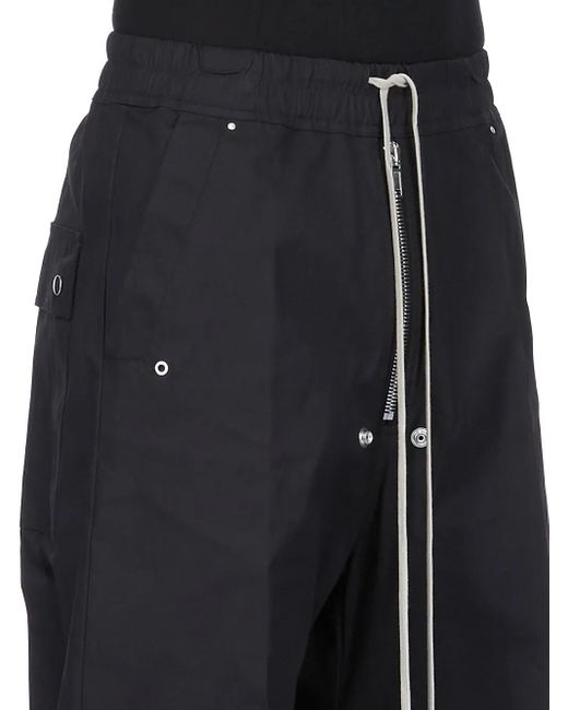 メンズ Rick Owens Wide Bela パンツ Black