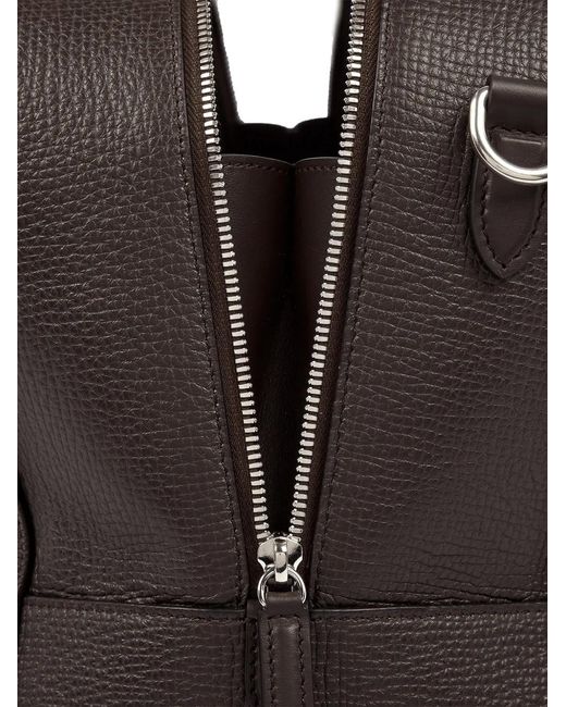 Smythson Black Small Soft Holdall