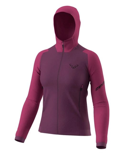 Dynafit Purple Hooded Zip Jacket