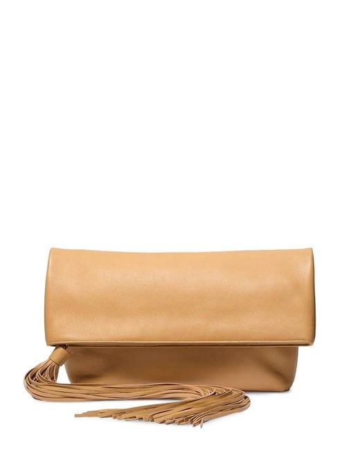 Michael Kors Natural Thalitha Clutch Bag