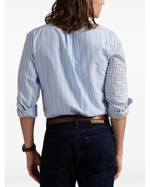 メンズ Polo Ralph Lauren ロゴ シャツ Blue