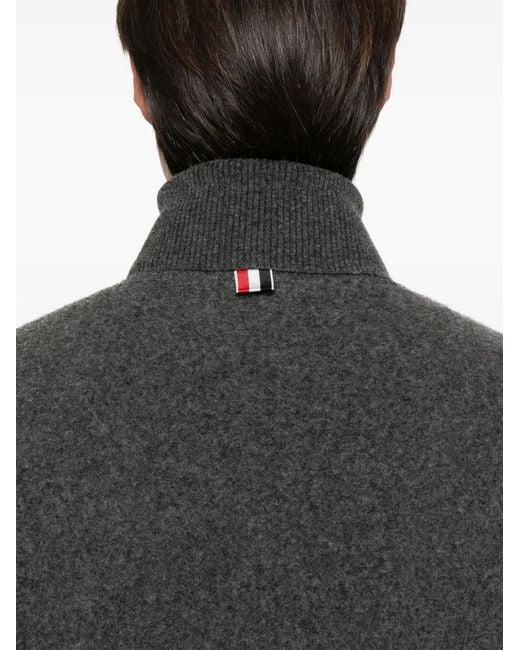 Thom Browne Gray Wool Jacket for men