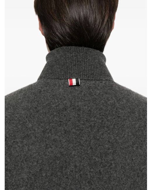 Thom Browne Gray Wool Jacket for men