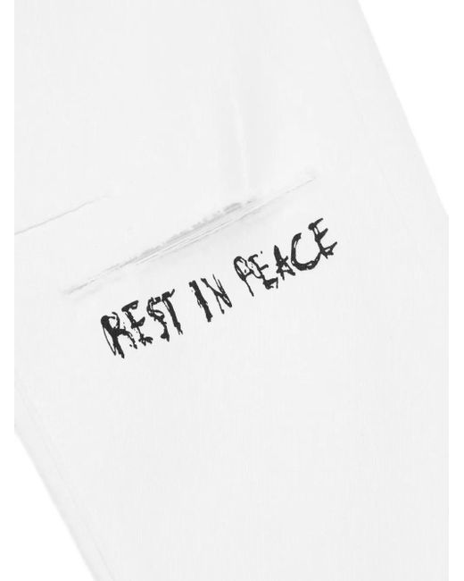 Vaqueros Bryant Rest In Peace RTA de hombre de color White