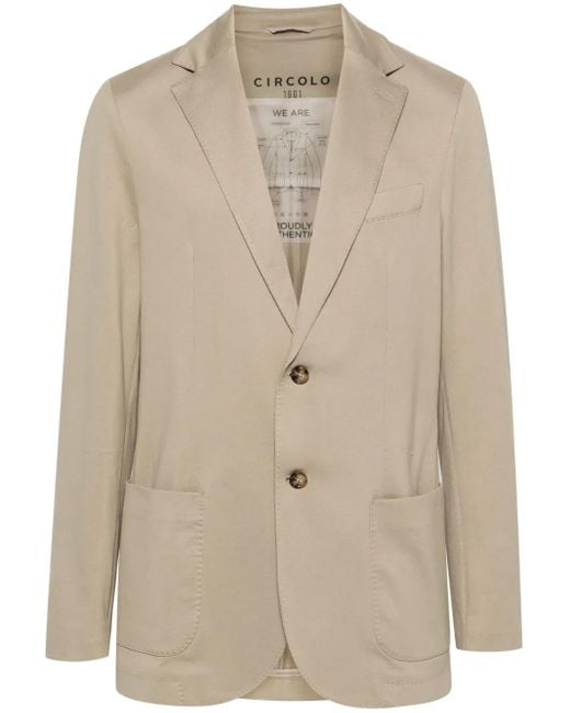 Circolo 1901 Natural Piqué-Weave Blazer for men