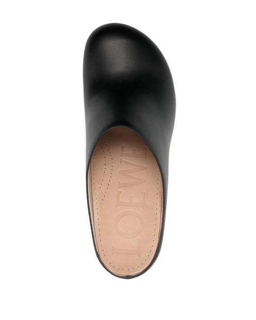 Loewe Terra 90mm レザーミュール Black