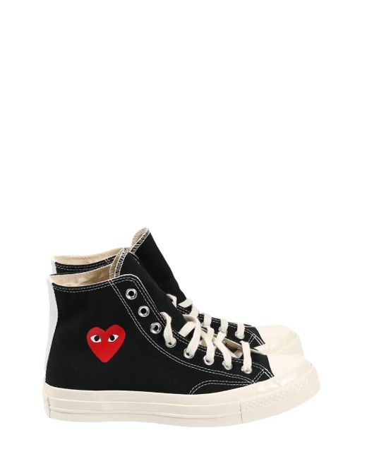 Comme des Garçons Black Chuck Taylor High-Top Sneakers for men