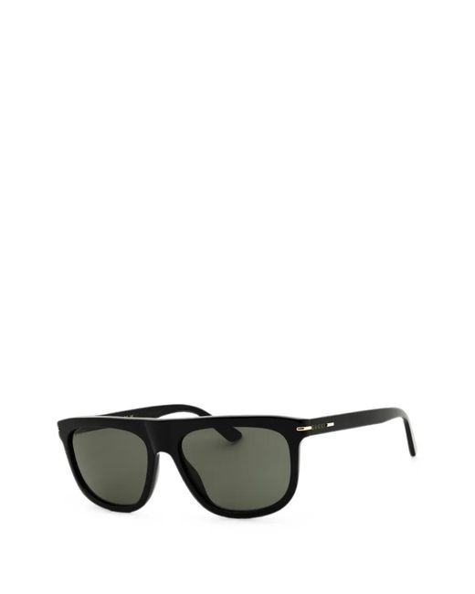 Gucci Black Rectangle-Frame Sunglasses for men