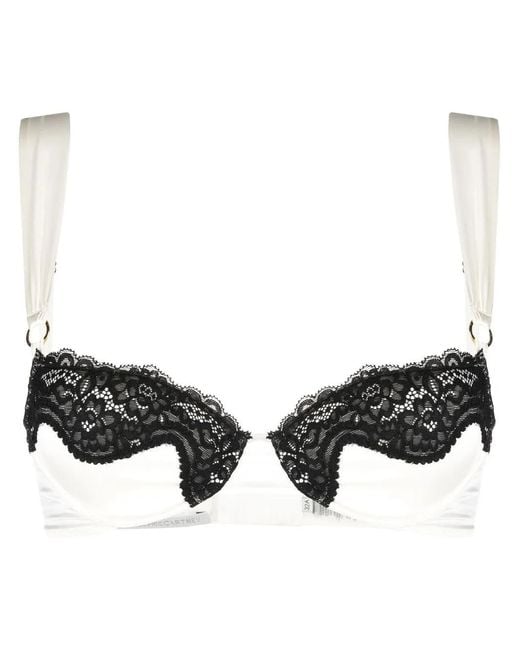 Stella McCartney Black Padded Balconette Bra