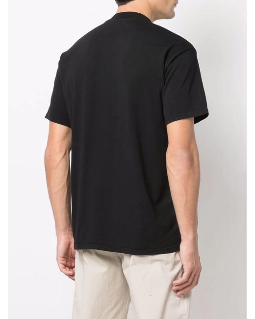 Bonsai Black Enlightenment Embroidered-Logo T-Shirt for men