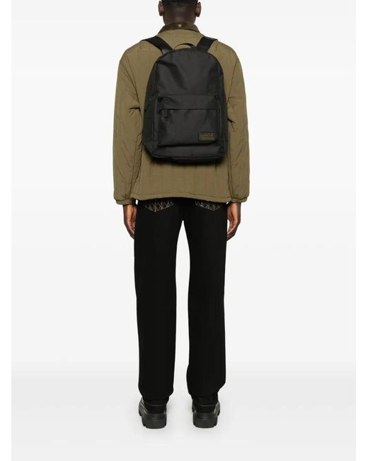 Barbour Black Knockhill Backpack for men