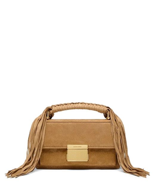 Golden Goose Deluxe Brand Natural Venezia Fringed-Detail Cross-Body Bag