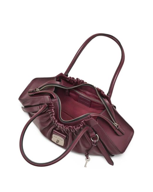 Marc Jacobs Purple Christina Satchel Bag