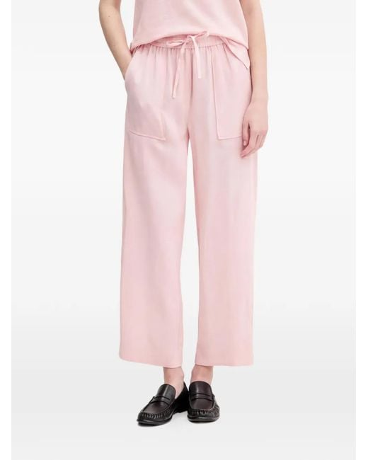 Benetton Pink Linen Trousers