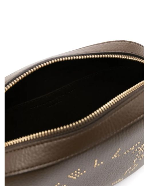 Stella McCartney Brown Verzierte Umhängetasche