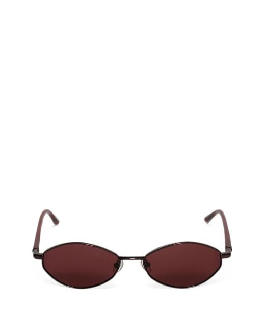 Jacquemus Brown Geometric-Frame Sunglasses for men