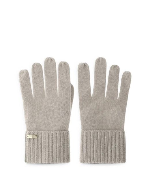 Herno White Cashmere Gloves