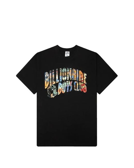 BBCICECREAM Black Curve Logo T-Shirt for men