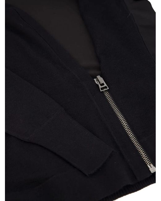 Tom Ford Black Wrap-Front Cardigan