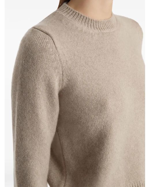 Khaite White Leta Sweater
