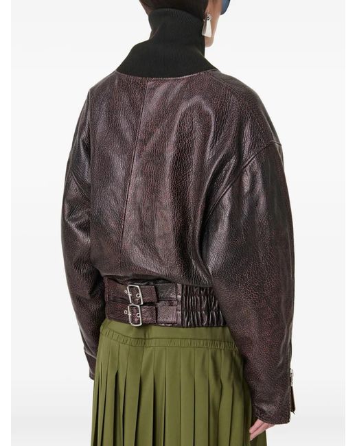 IRO Brown Flap-Pocket Jacket