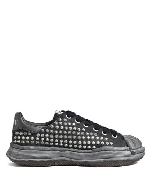 Maison Mihara Yasuhiro Black Blakey Low-Top Sneakers for men