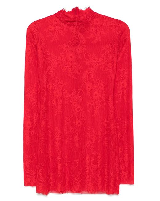 Atu Body Couture レース ミニドレス Atu Body Couture レース ミニドレス レッド | Lyst