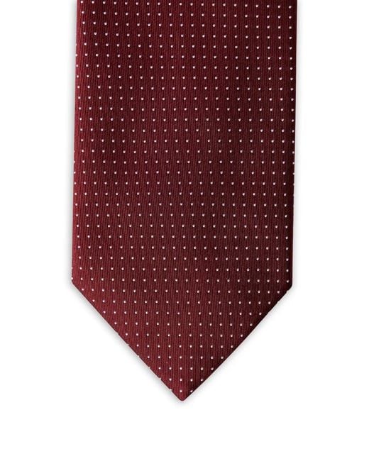 Hackett Purple Dot-Motif Tie for men