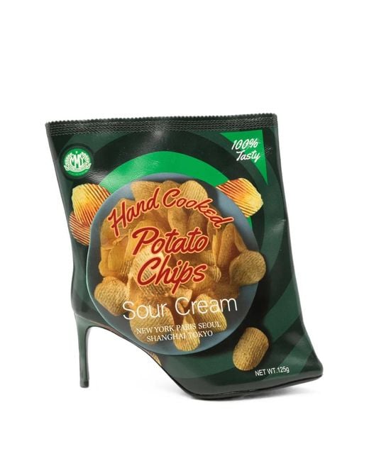 Maison Mihara Yasuhiro Green Potato Chips Pack Boots