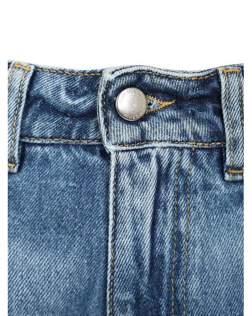 ICON DENIM Blue Bea Wide-Leg Low-Waist Jeans
