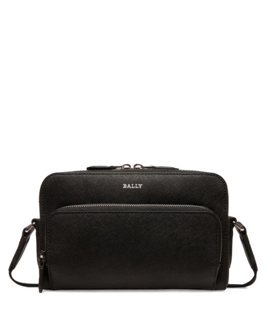 Bally Kuriertasche Mit Prägung in Black für Herren