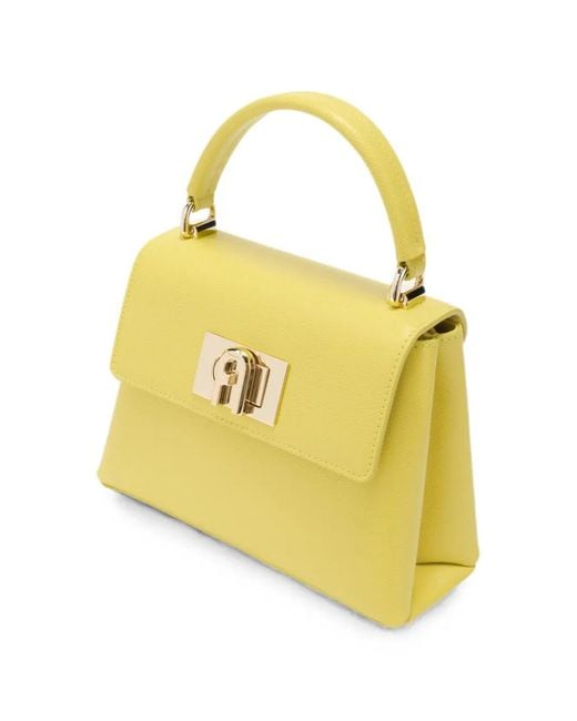 Borsa Tote Mini 1927 di Furla in Yellow
