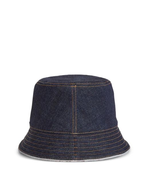DSquared² Blue Denim Bucket Hat for men
