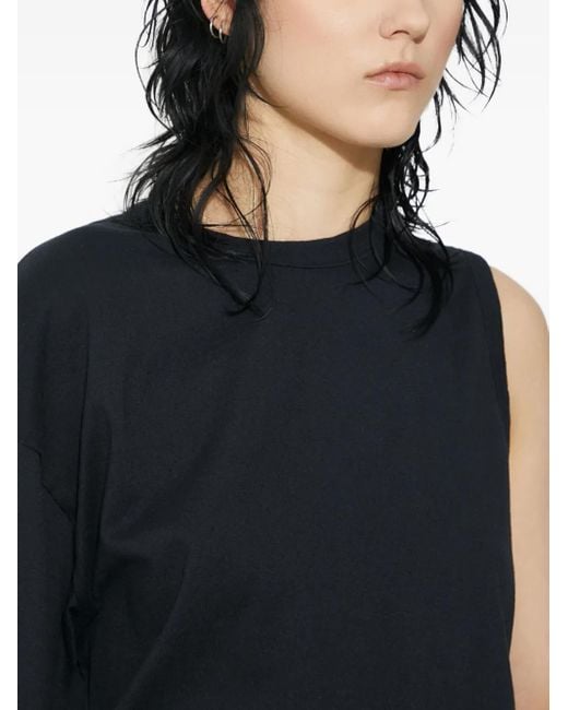 Undercover Green Asymmetric Top