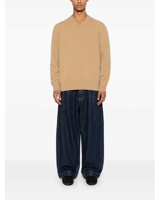 Rohe Natural Brushed Sweater for men