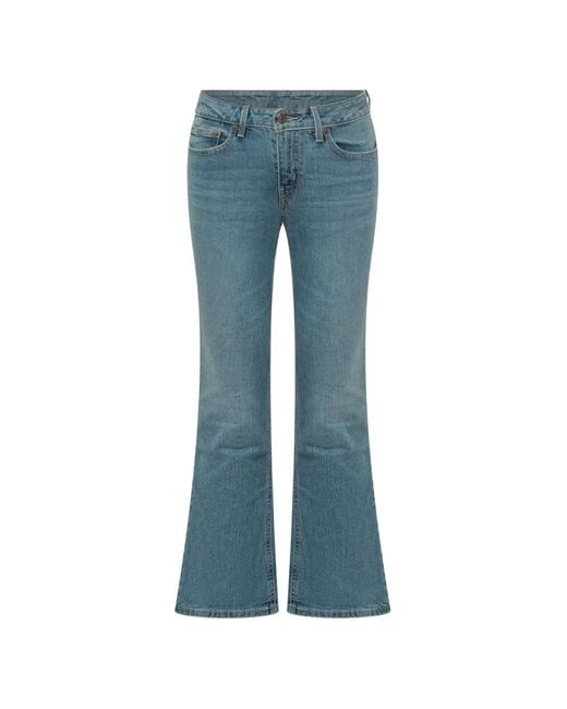 Levi's Blue Boot Slim-Fit Jeans
