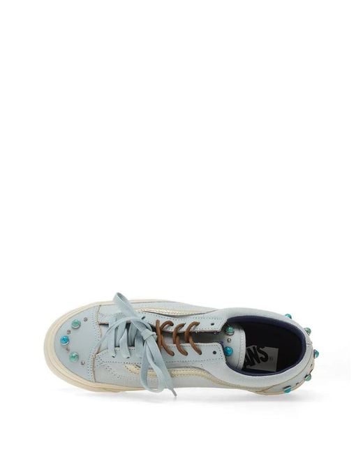 Vans White Lx Old Skool 36 Stud-Embellishment Sneakers