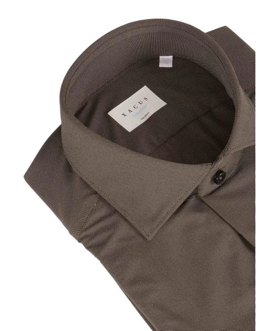 Xacus Brown Buttoned Shirt for men